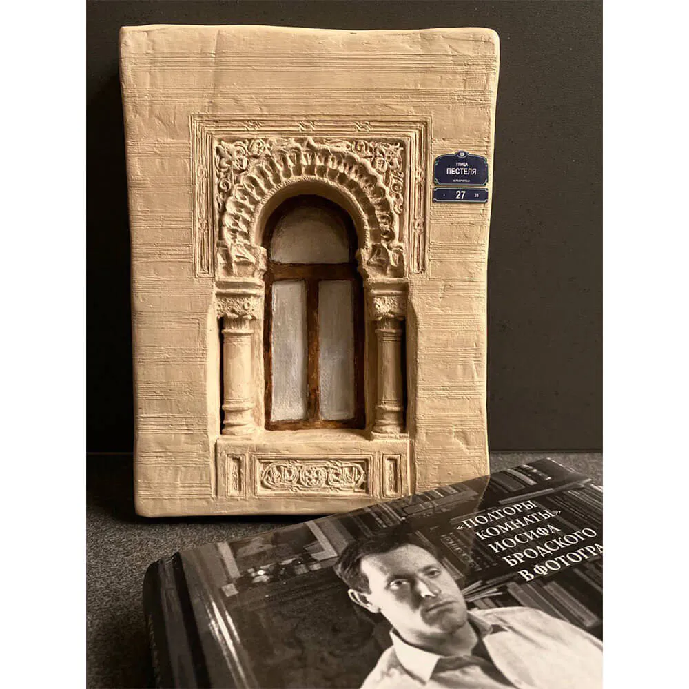 Гипсовое панно Urban Context - Окно дома Бродского - фото 5
