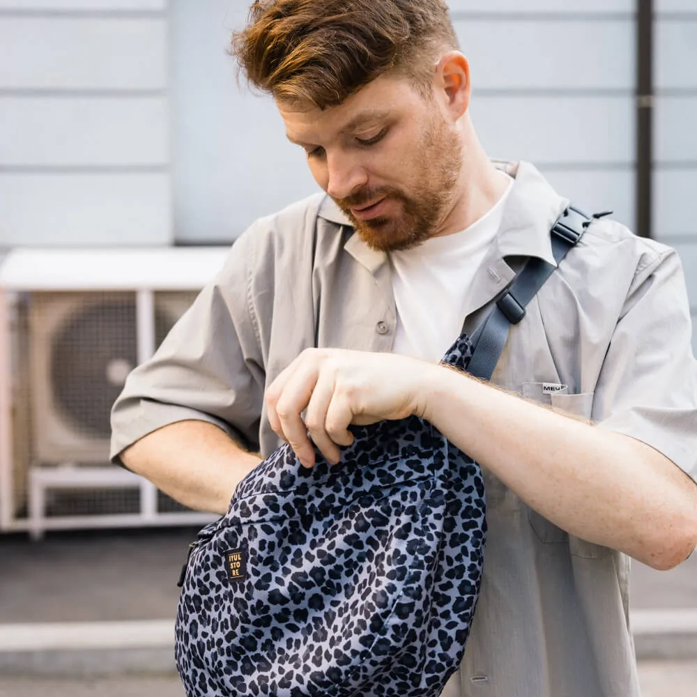 Сумка iyulstore Le sac Серый леопард - фото 4