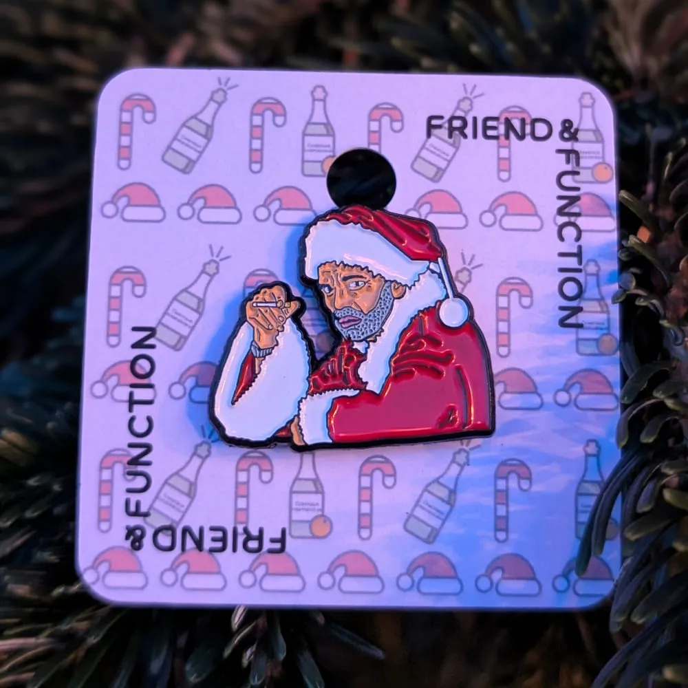 Значок Плохой Санта - фото 3