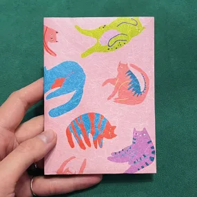 Обложка для паспорта из тайвека New Wallet New Funnycats