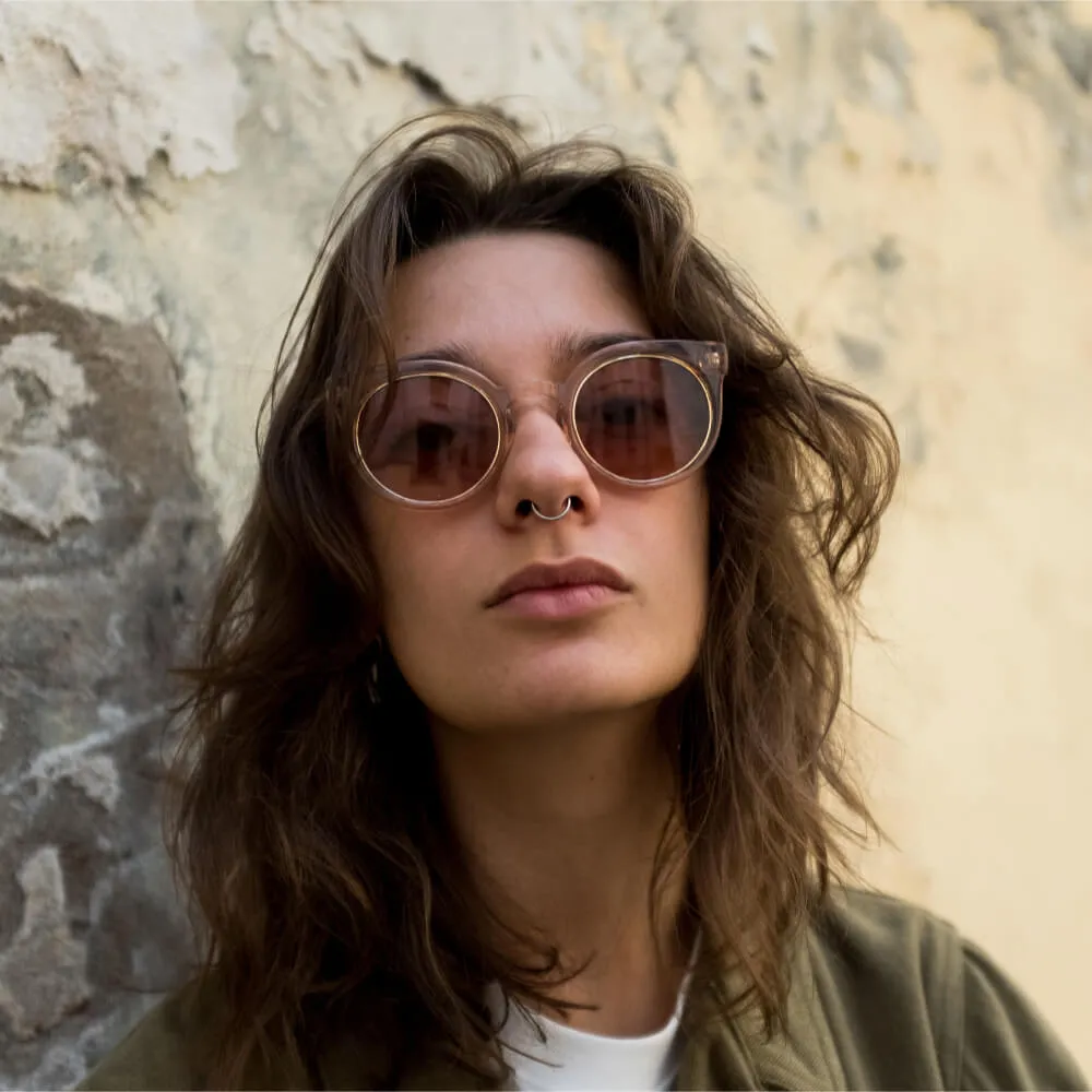 Очки Komono Lulu Dry Rose Gold Rim - фото 10