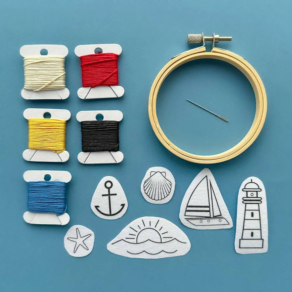 Набор для вышивки на одежде Не белый лист (разные дизайны) - фото 16