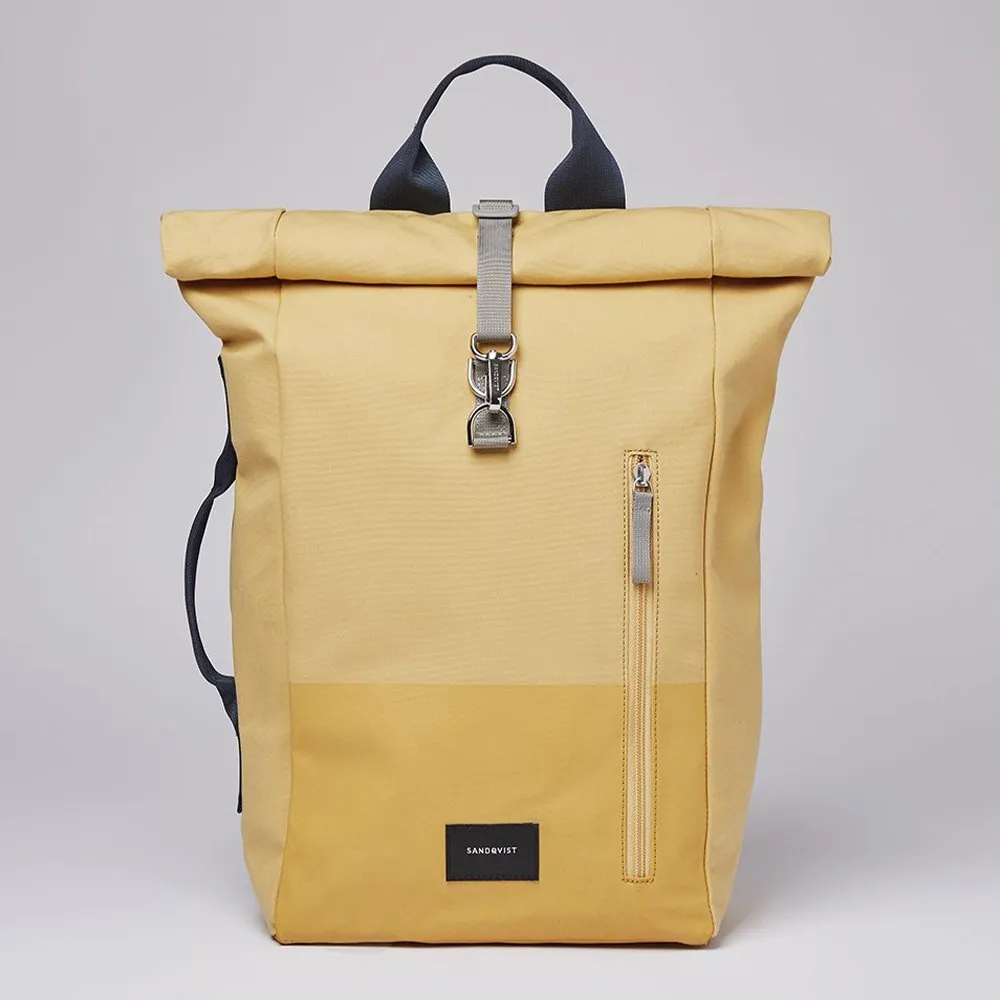 Рюкзак Sandqvist Dante Vegan Yellow leaf - фото 1