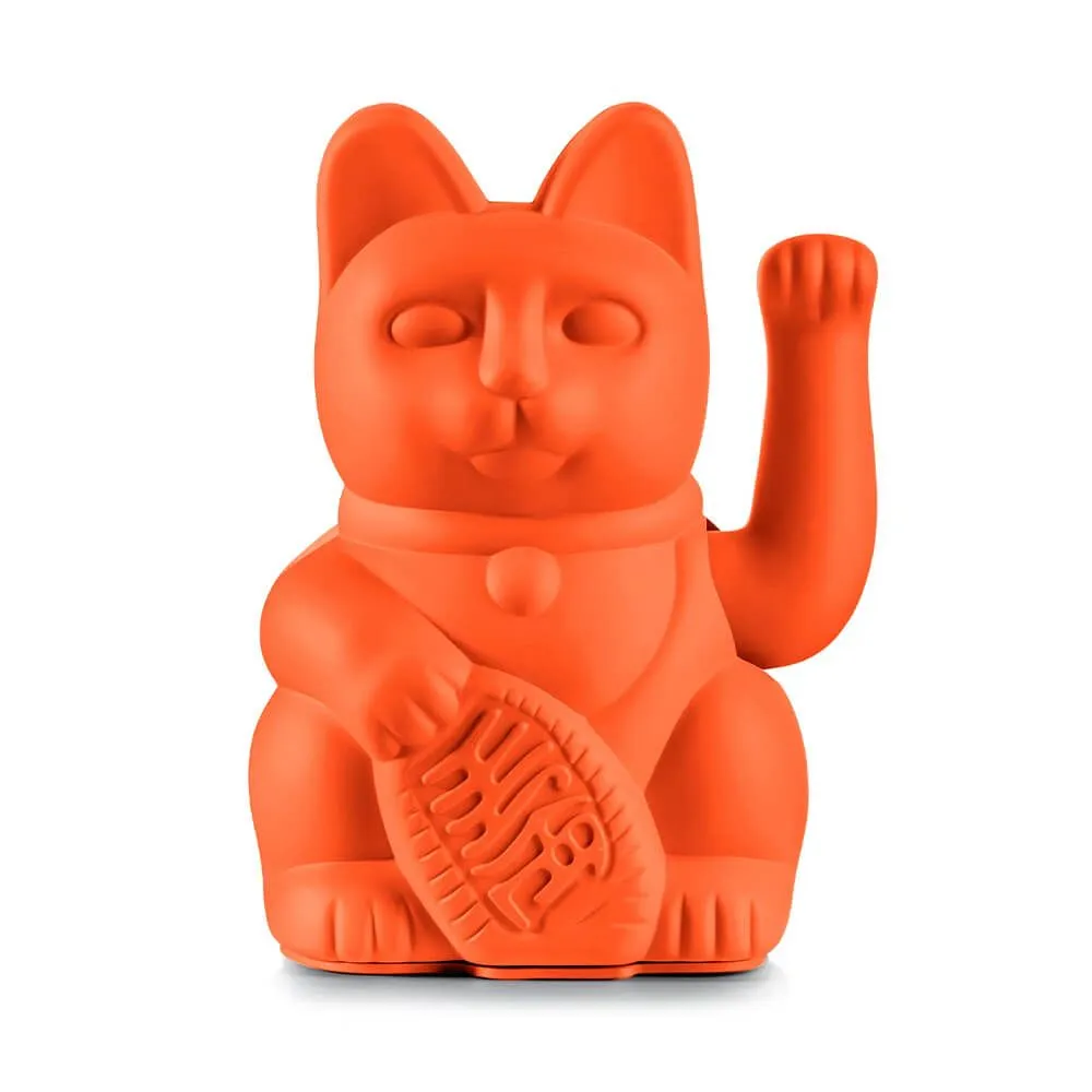 Манэки-нэко - Lucky Cat оранжевый - фото 1