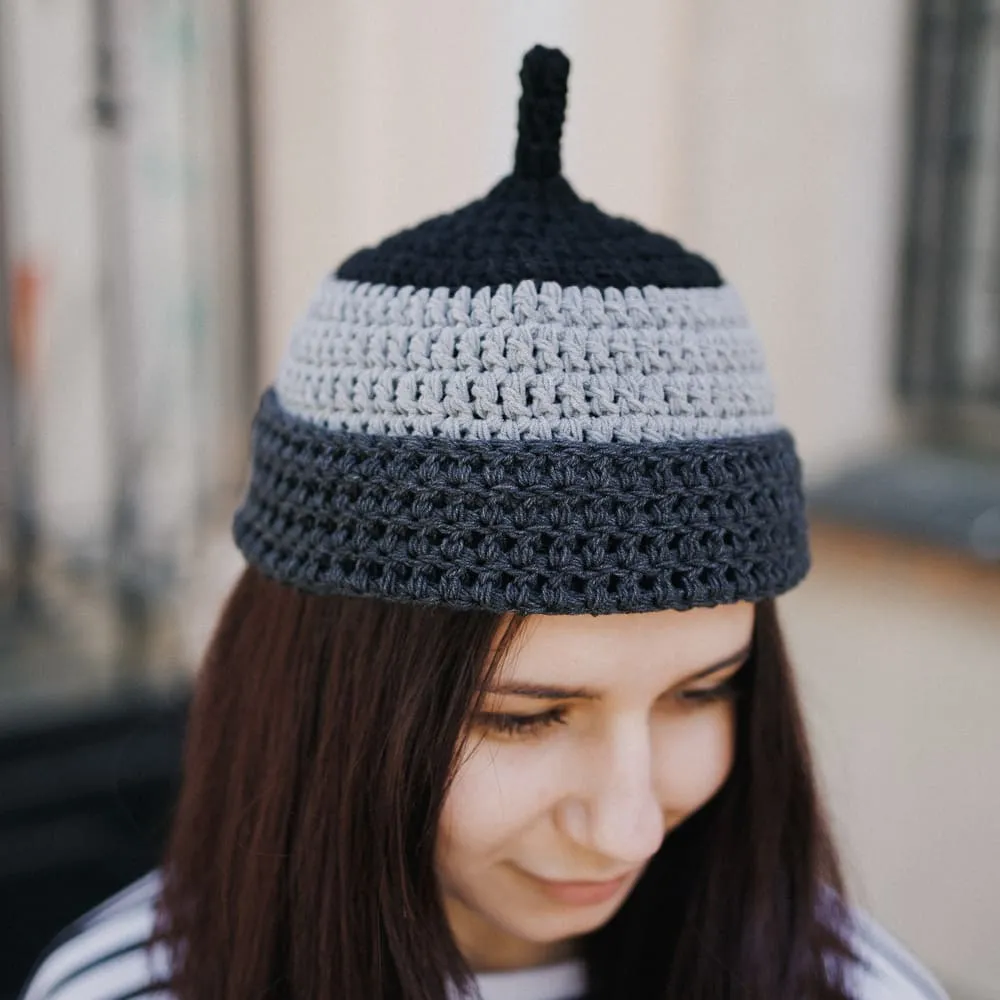 Шапка CHECK YA HEAD серая 25224/10 - фото 4