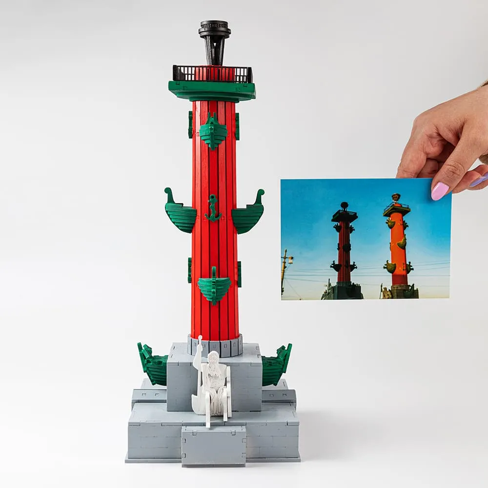 Сборная модель Ростральная колонна - фото 4