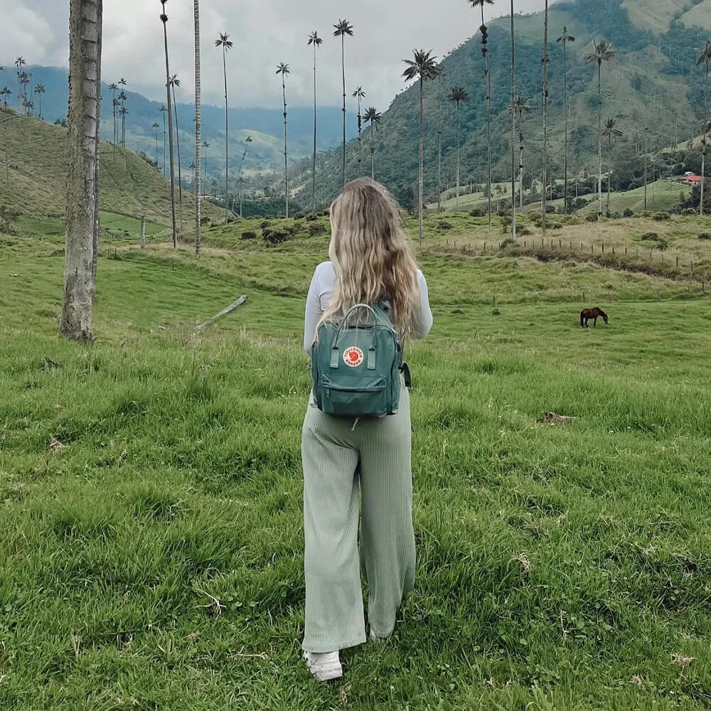 Рюкзак Fjallraven Kanken Frost Green (664) - фото 5