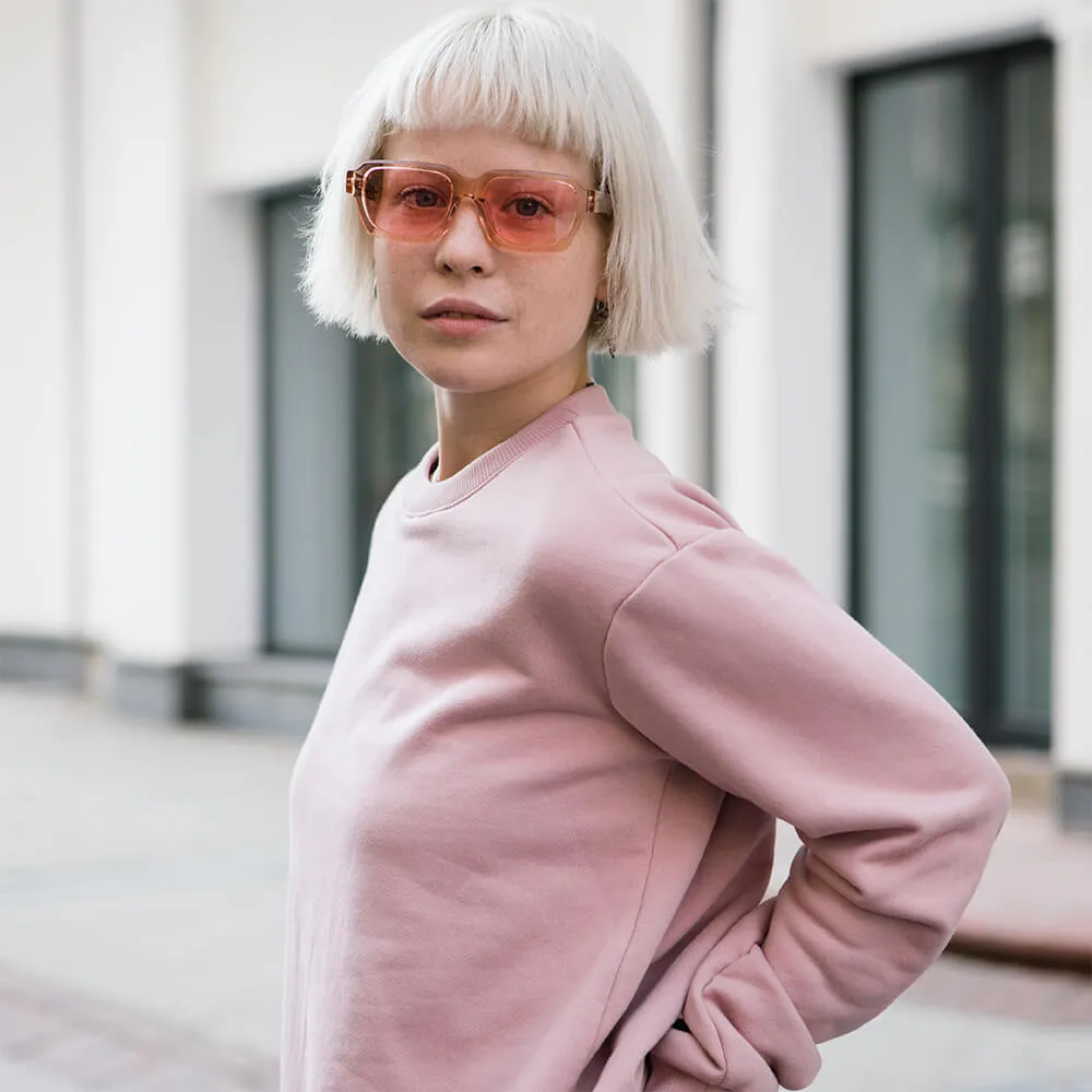 Очки WhiteLab Jazz monger Clear pink / Pink - фото 3