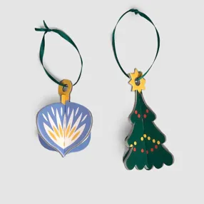 Украшения на ёлку Подписные Издания "Ёлочка и голубая игрушка"                                 