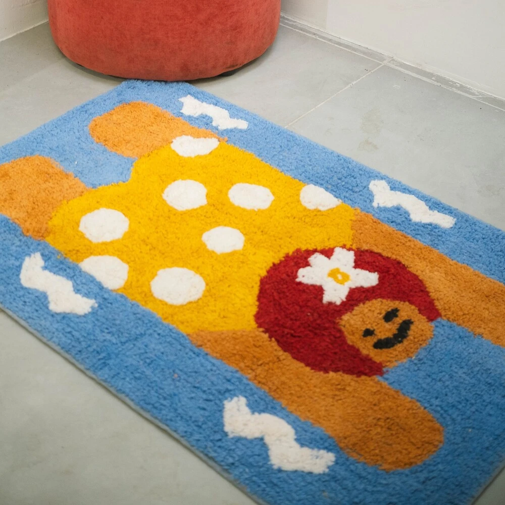 Коврик для ванной с пловчихой REX - фото 1