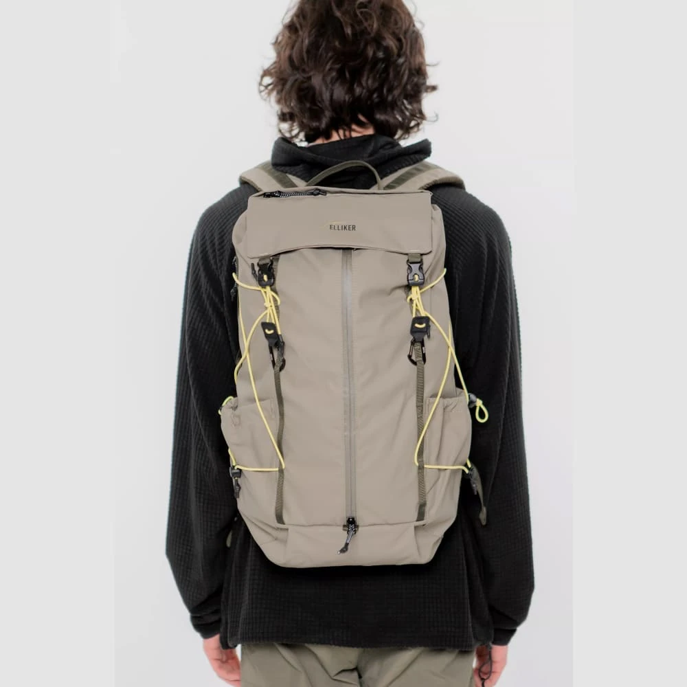 Рюкзак ELLIKER Cautley Flap Over 23L Taupe - фото 4