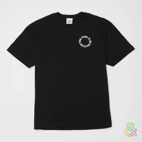 Футболка Ping Pong Club Moscow черная small logo