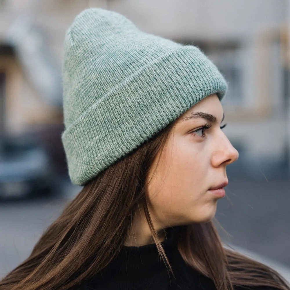 Шапка-бини Friend Function мятный меланж - фото 3