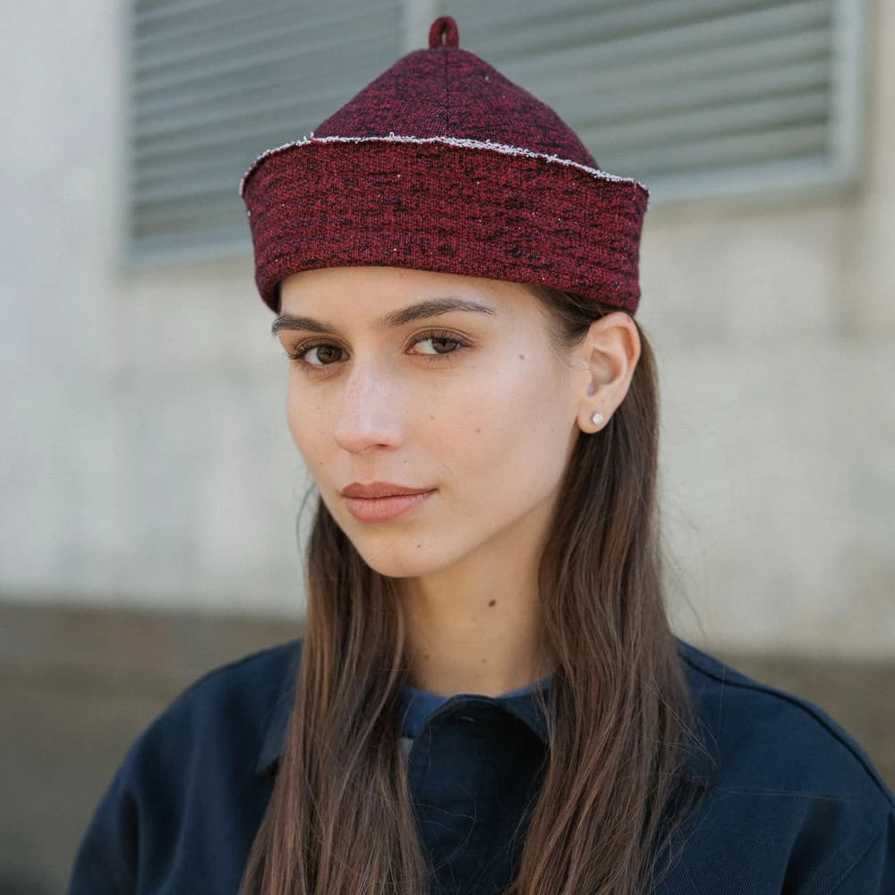 Морячка CHECK YA HEAD бордовая Т2214/28 - фото 6