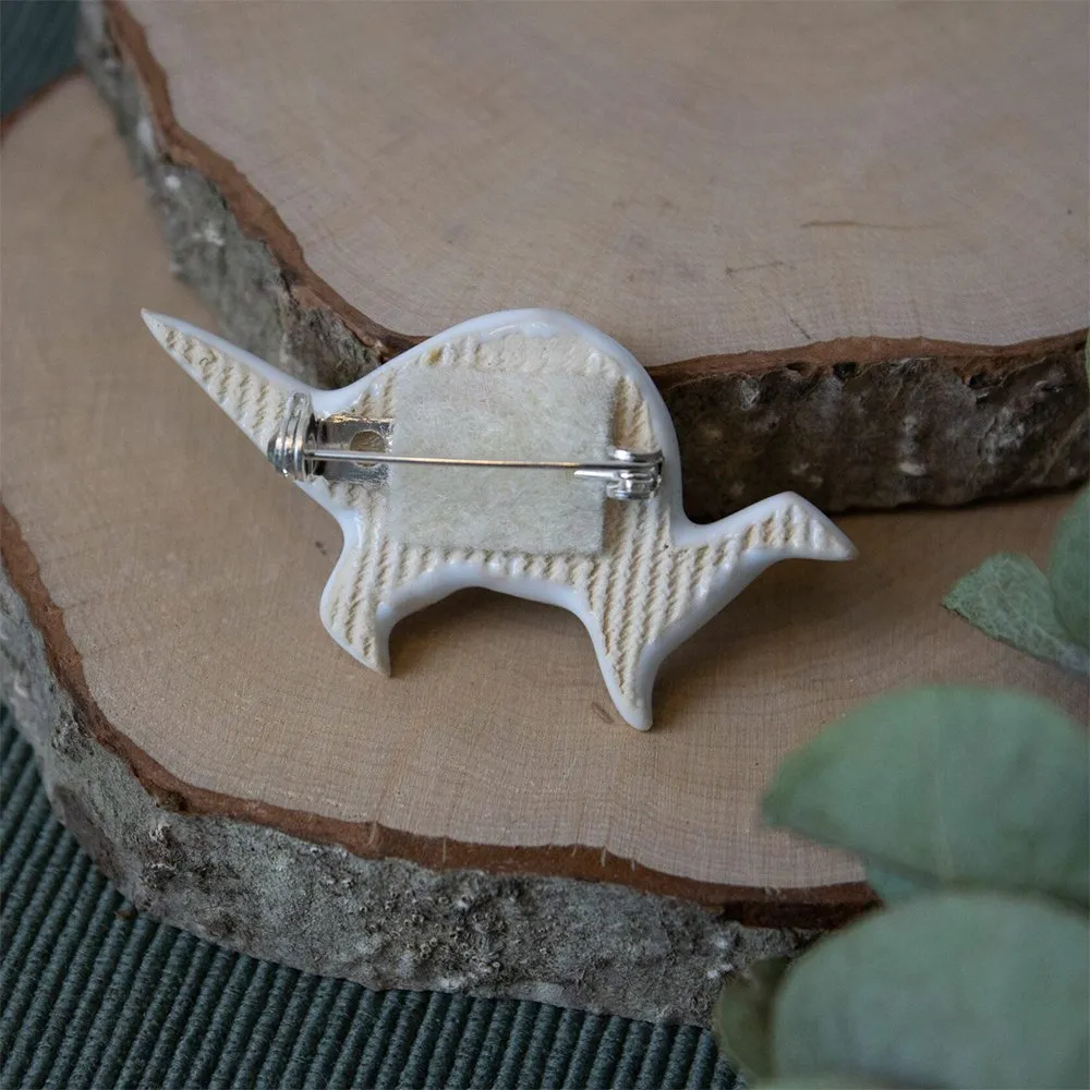 Брошь Partala Динозавр с гребнем - фото 6