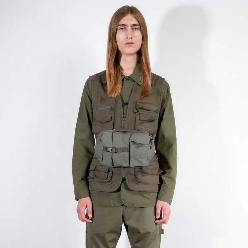 Сумка на пояс Pinqponq Tetrik Airy Olive - фото 3