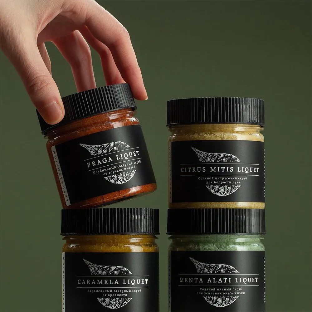 Соляной мятный скраб для усиления вкуса жизни Laboratorium - фото 4