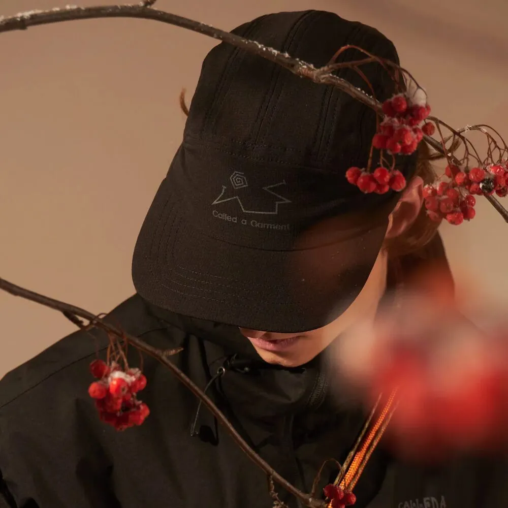 Спортивная кепка Called a Garment Hikercore Nylon Cap Black - фото 12