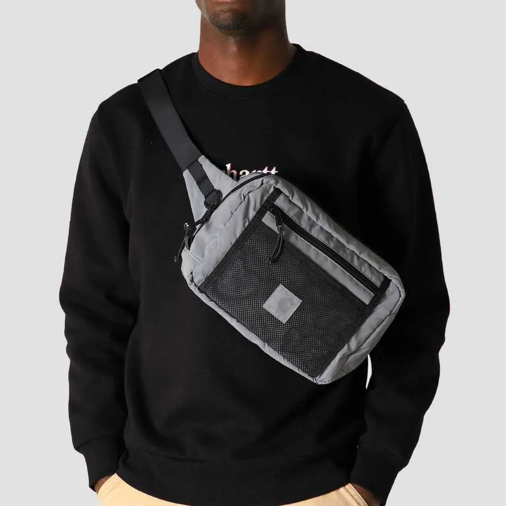 Сумка на пояс Carhartt Wip Flect Hip Reflective Grey - фото 1
