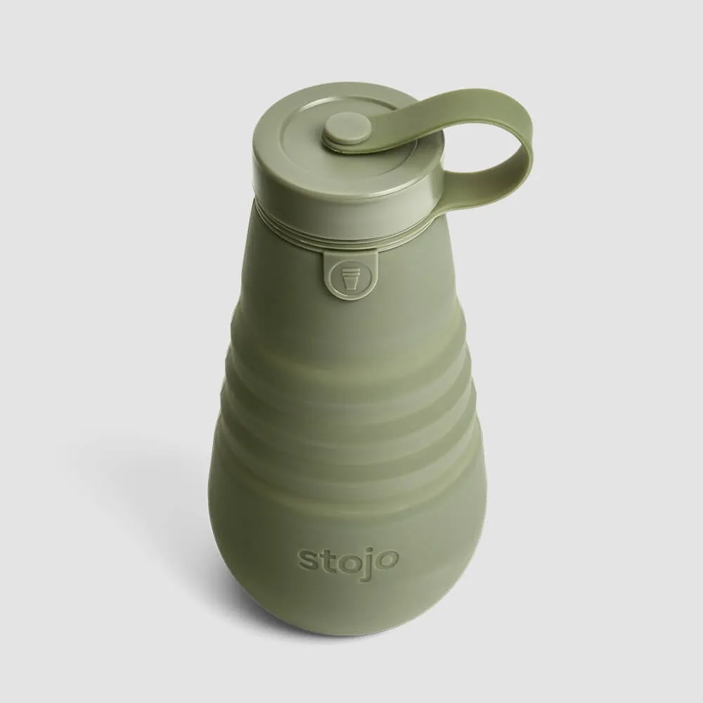 Складная бутылка Stojo Moss 592 мл - фото 3