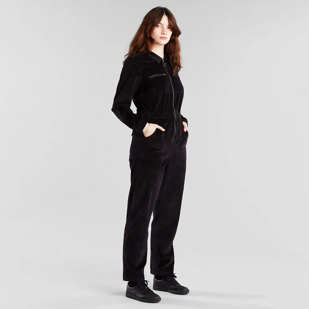 Комбинезон Dedicated Hultsfred Corduroy Black женский - фото 3
