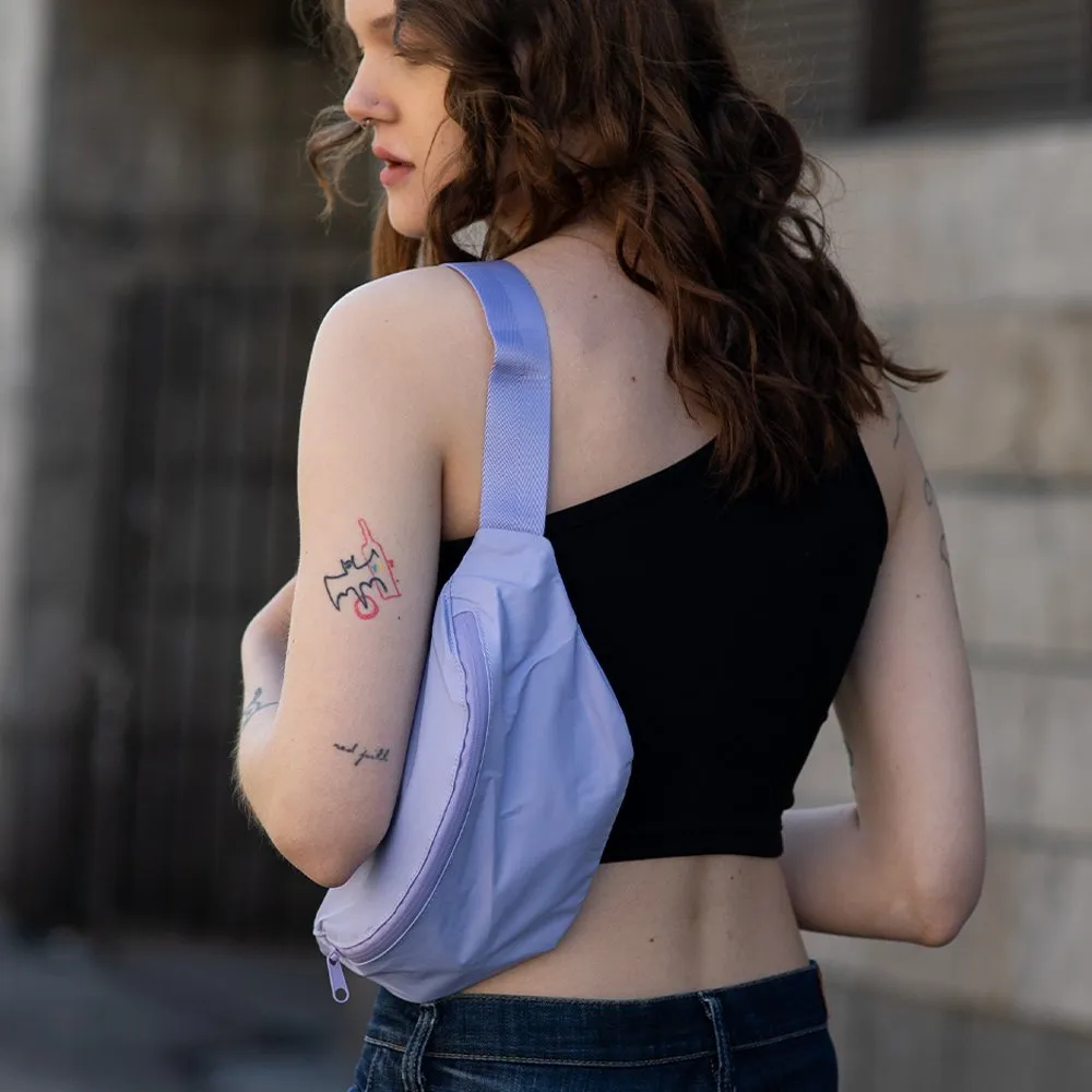 Сумка на пояс SHU лиловая - фото 3