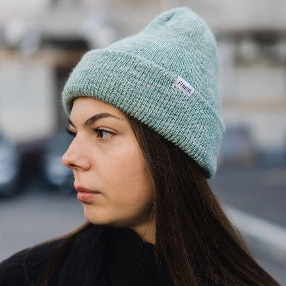 Шапка-бини Friend Function мятный меланж - фото 1