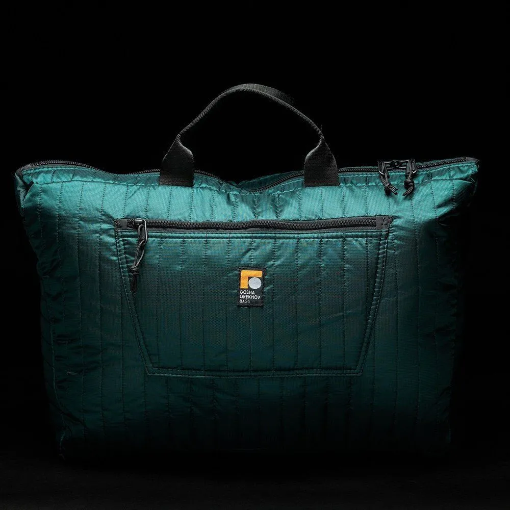 Сумка GO REFRIGI STRIPES Sac Voyage темно-зеленая - фото 4