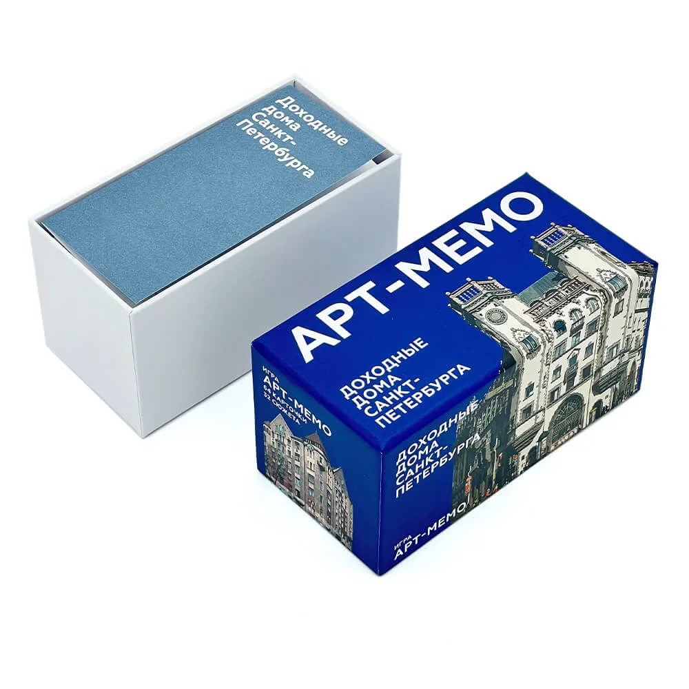 Игра Арт-мемо Доходные дома Санкт-Петербурга - фото 7