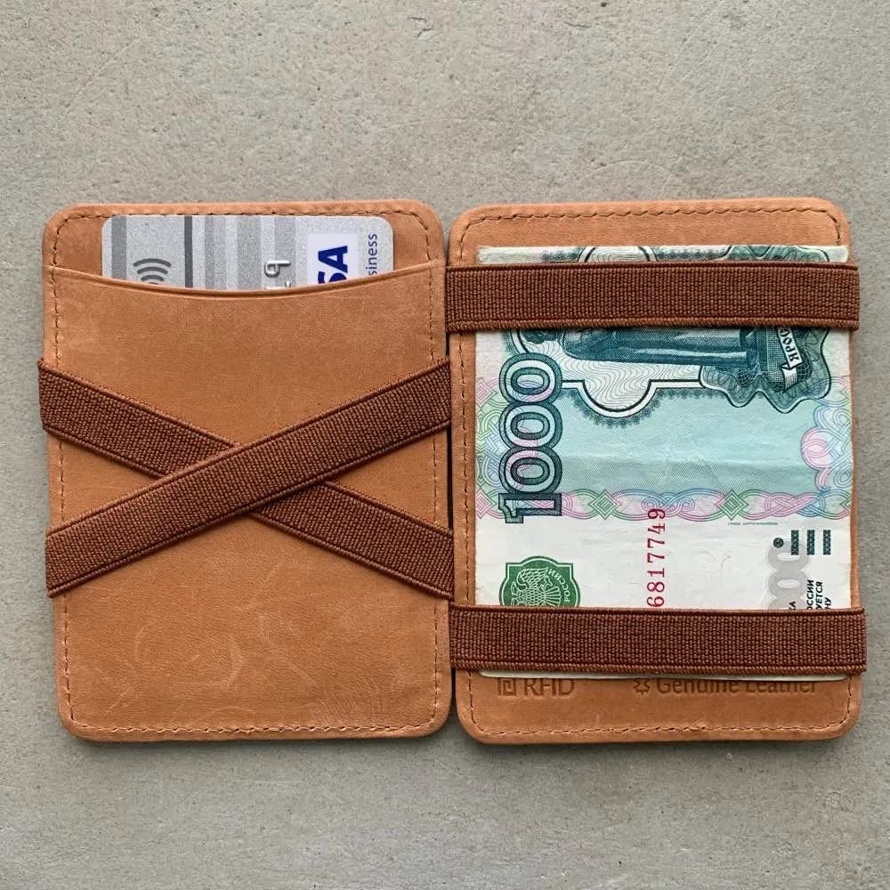 Волшебный кошелек Garzini Magic Wallets бежевый - фото 4