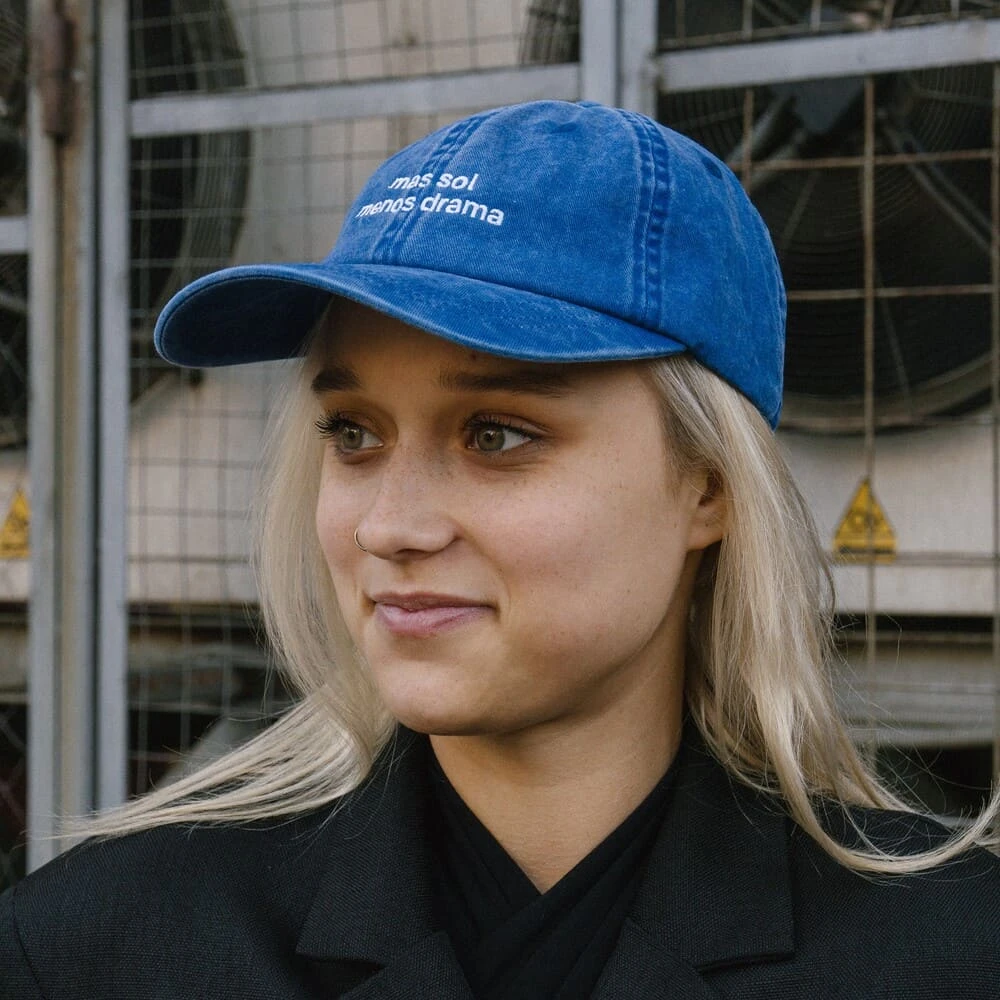 Кепка Friend Function Mas Sol Menos Drama синяя - фото 2
