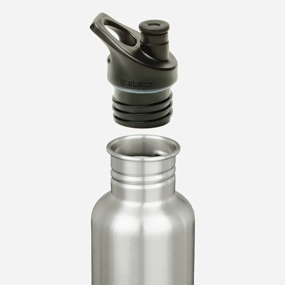 Бутылка Klean Kanteen Classic Sport 532 мл Brushed Stainless - фото 2