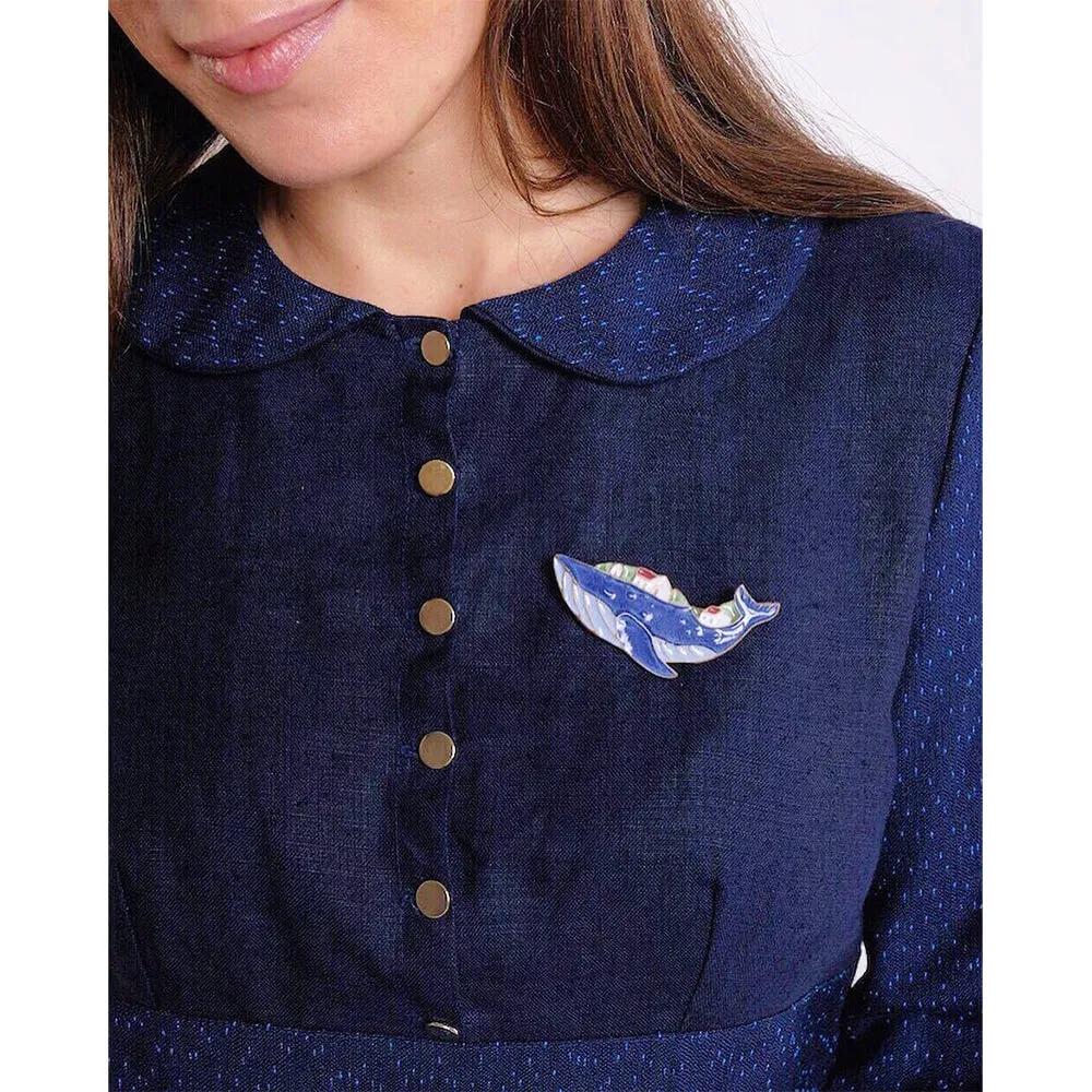 Брошь Partala Кит - фото 11