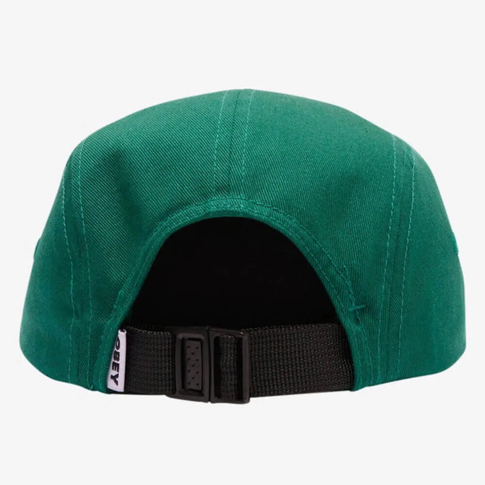 Кепка Obey Bold Label Organic Camp Hat Aventurine Green - фото 7