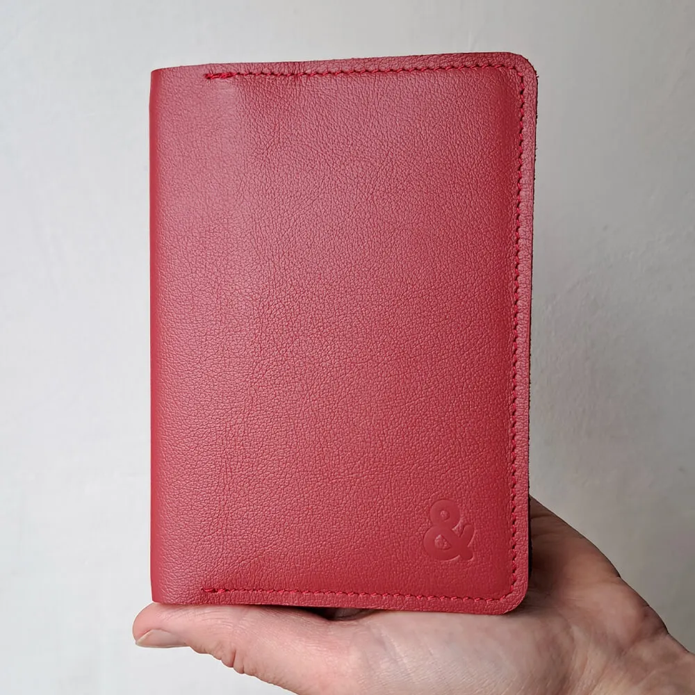 Обложка на паспорт Friend Function красная - фото 6