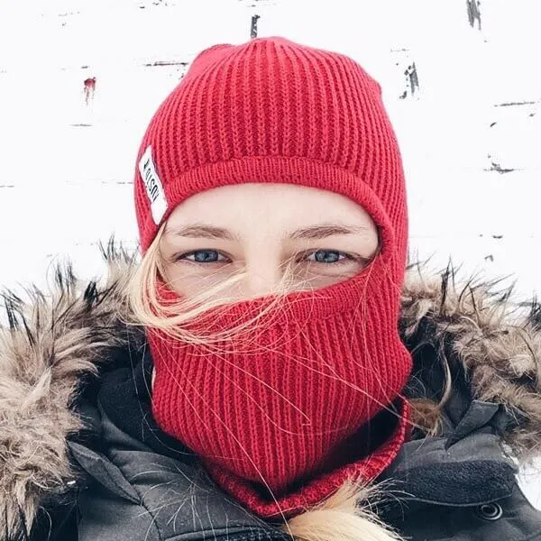 Балаклава Kusto Vizard красная - фото 3