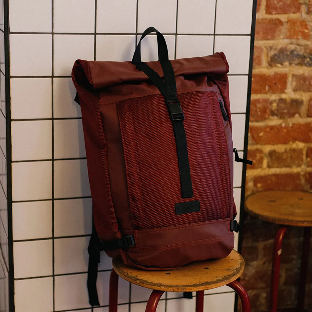 Рюкзак EASTPAK Tecum Roll Cnnct Burgundy - фото 1