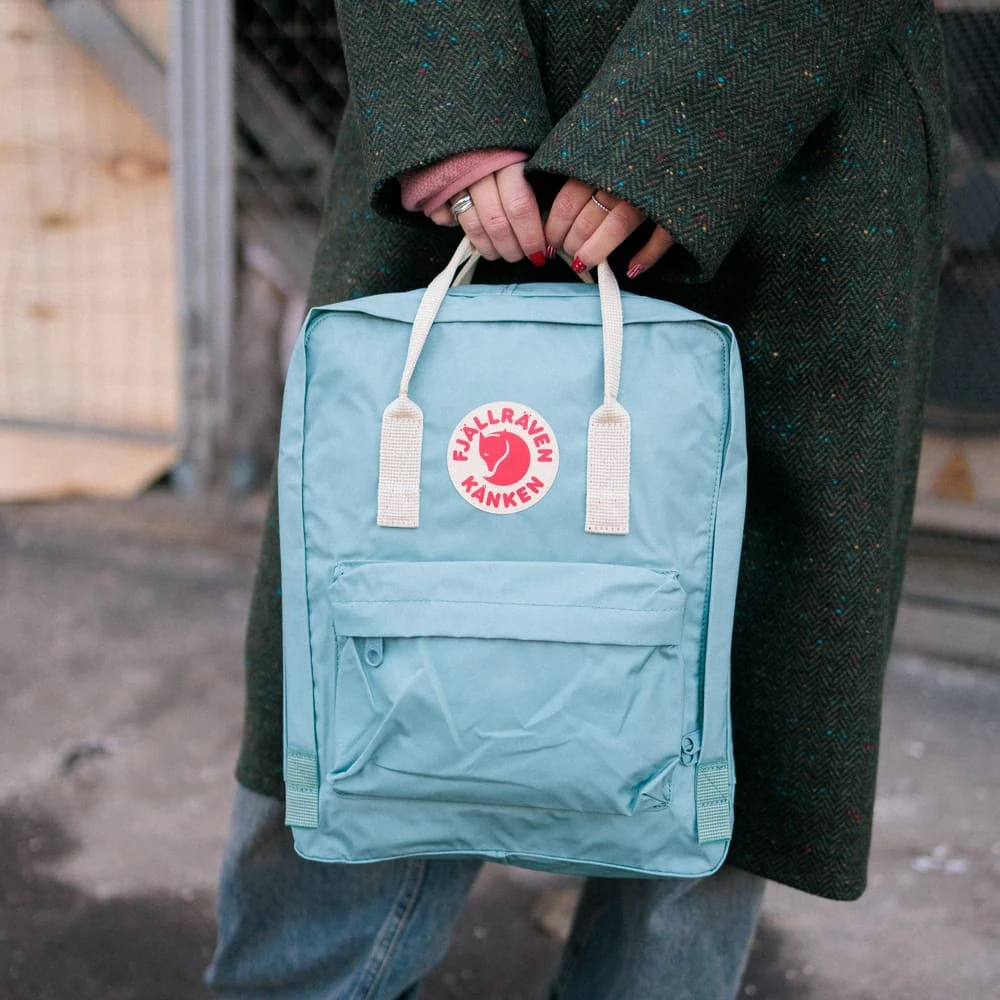 Рюкзак Fjallraven Kanken Sky Blue-Light Oak (501-115) - фото 1