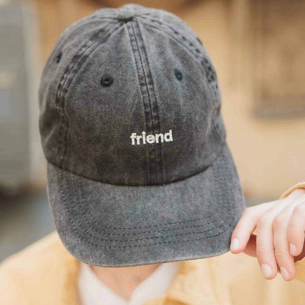 Кепка Friend Function friend черная со светонакопительной нитью - фото 1