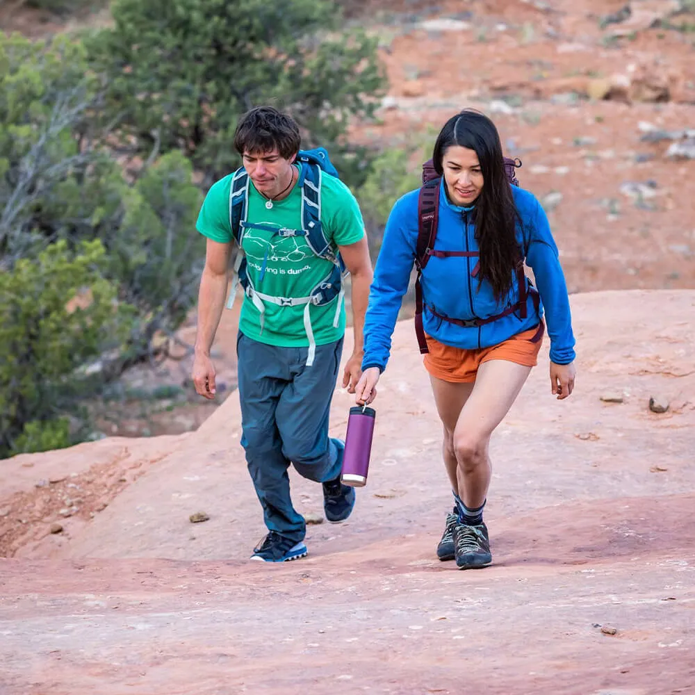 Термокружка Klean Kanteen TKWide 473 мл Twist Cap Purple Potion - фото 12