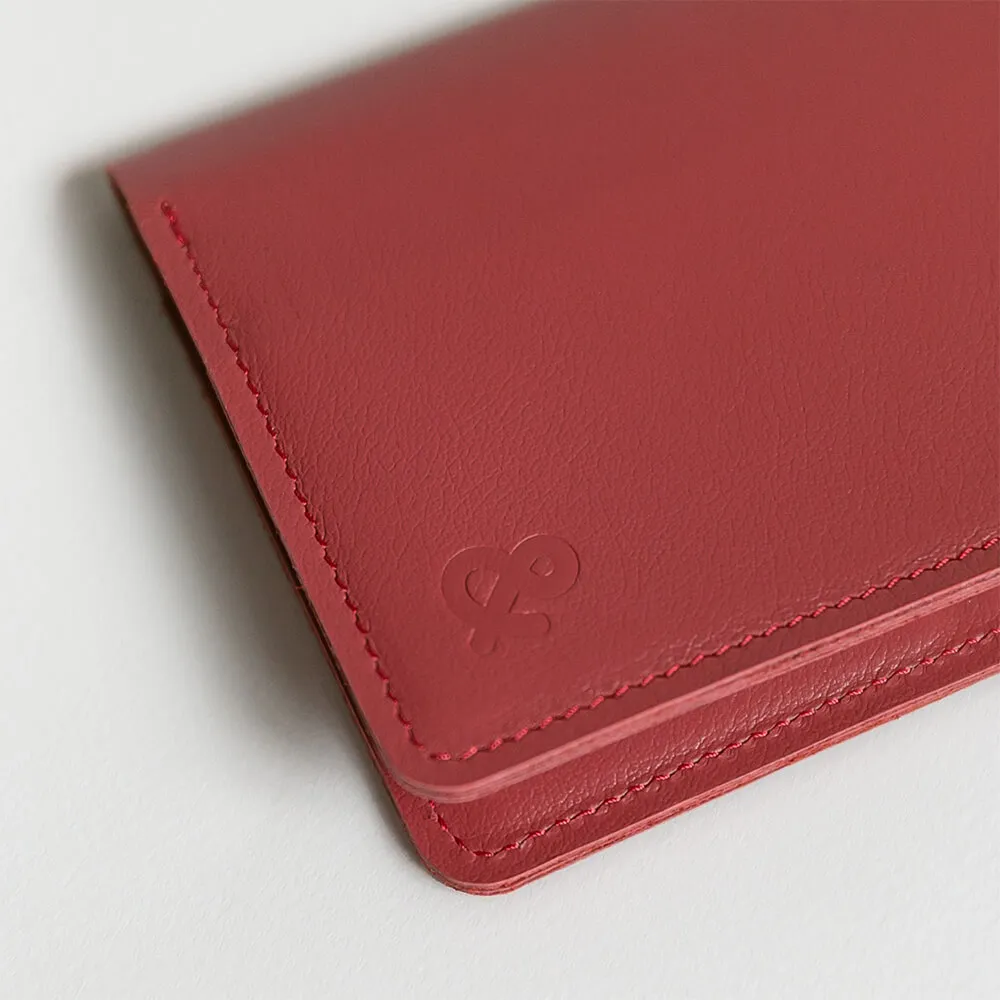 Обложка на паспорт Friend Function красная - фото 4