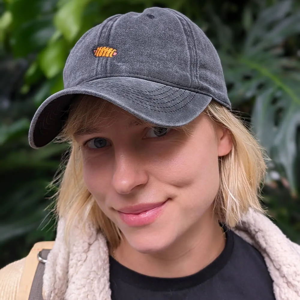 Бейсболка Faded с вышивкой сосиска в тесте - фото 5