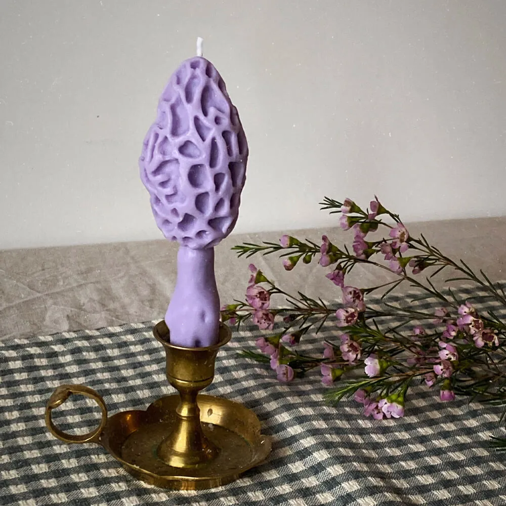 Ароматическая свеча Unification Love Сморчок лиловый - фото 1