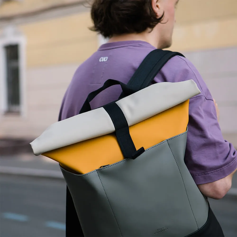 Рюкзак Ucon Acrobatics Hajo Medium Lotus Honey Mustard - Dark Grey - фото 2