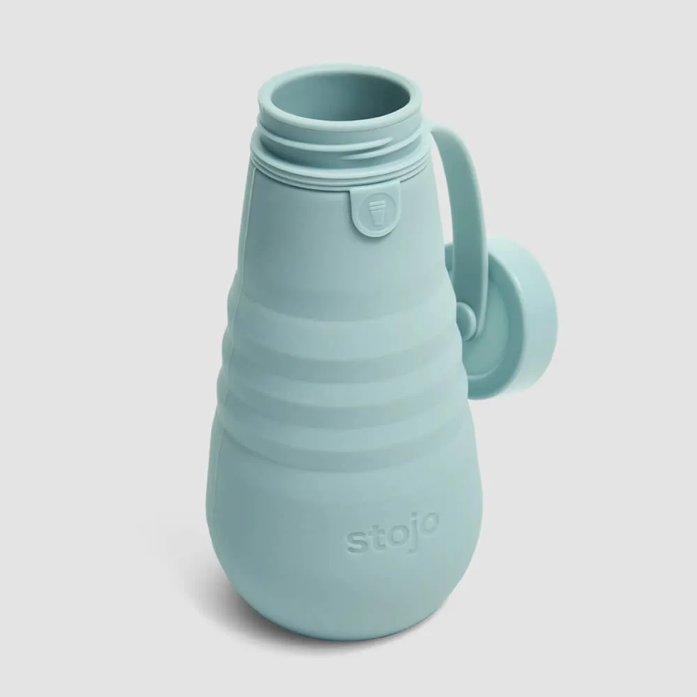 Складная бутылка Stojo Aquamarine 592 мл - фото 4