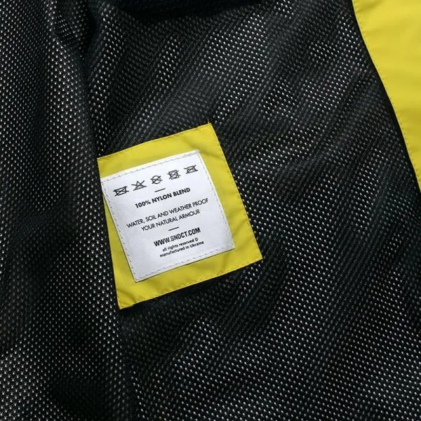 Дождевик Syndicate желтый - фото 6