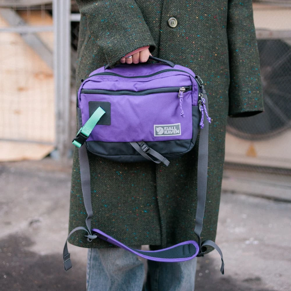 Сумка Fjallraven Vardag Shoulder Bag 6 Violette-Coal Black (422-037) - фото 2