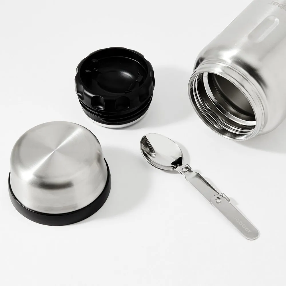 Термос для еды bobber Jerrycan 700 мл матовая сталь - фото 4