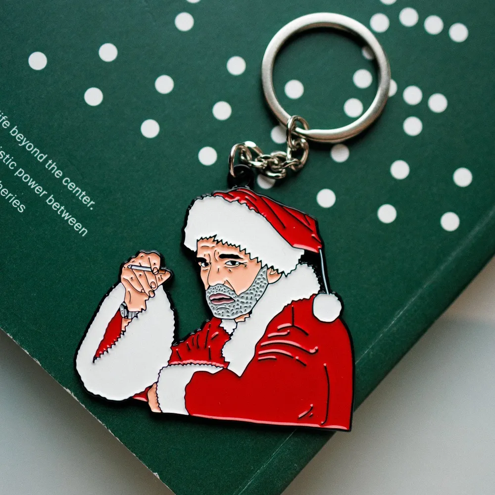 Брелок металлический FRIEND FUNCTION Плохой Санта - фото 1