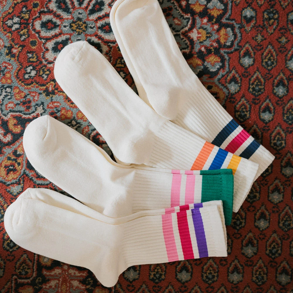 Носки Friend Function комфортные линии зеленый-розовый 40-46 - фото 8